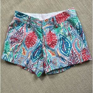 Colorful Lilly Pulitzer Women’s “The Callahan Shorts.” Size: 0.